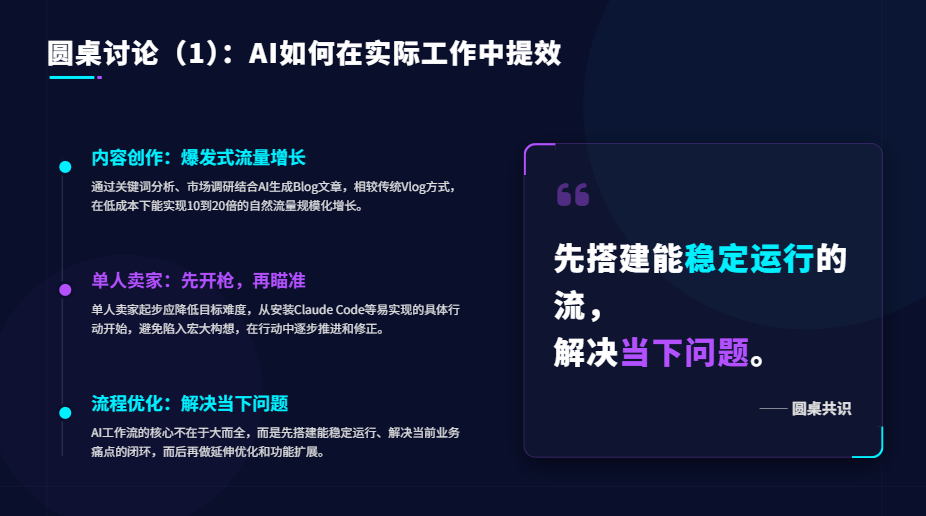 从AI焦虑到“数字员工”矩阵：出海指南AI私享会的DTC出海运营进化论（值钱） 配图 47