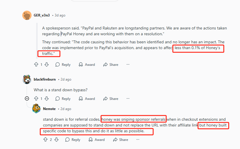 Paypal 回应Honey风波，Impact突然出手，Reddit万条热评炸锅 配图 29