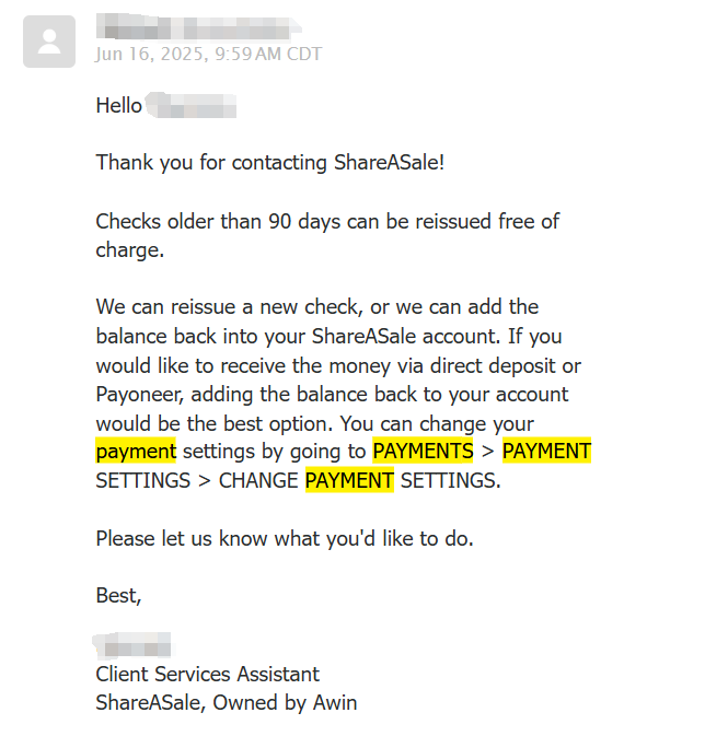 ShareASale申述，Awin打款100大洋，浅浅记录一下 配图 5