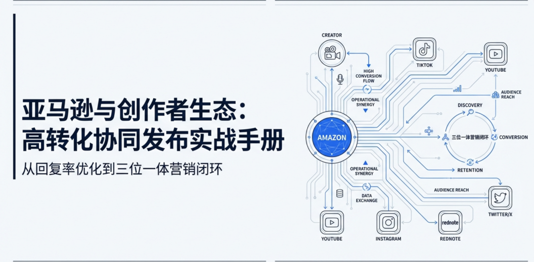 亚马逊新手必看：3步打造创作者高转化生态，从回复率优化到新品爆单营销闭环 配图 1